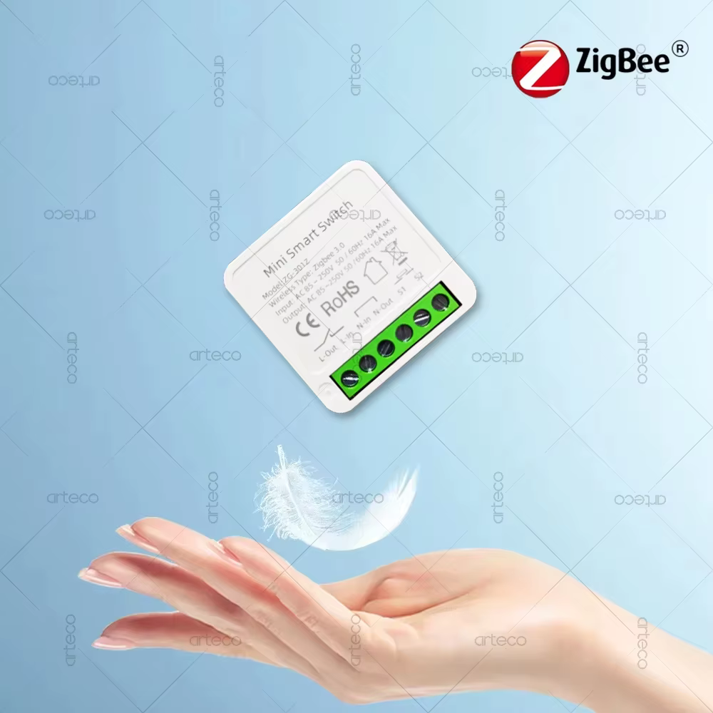 Mini Zigbee Smart Switch Module - Slimme Verlichting & Apparaten