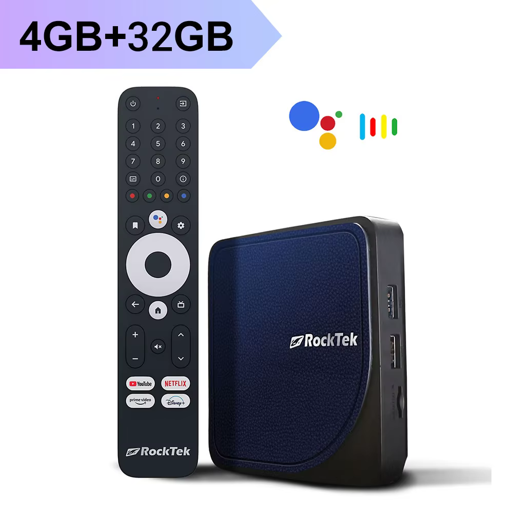 RockTek G2 4K Android TV Stream Box