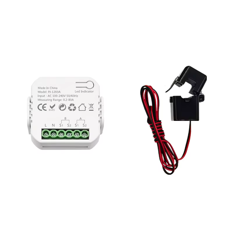 Smart Life Zigbee Energiemeter met Stroomsensor - Monitor uw Verbruik
