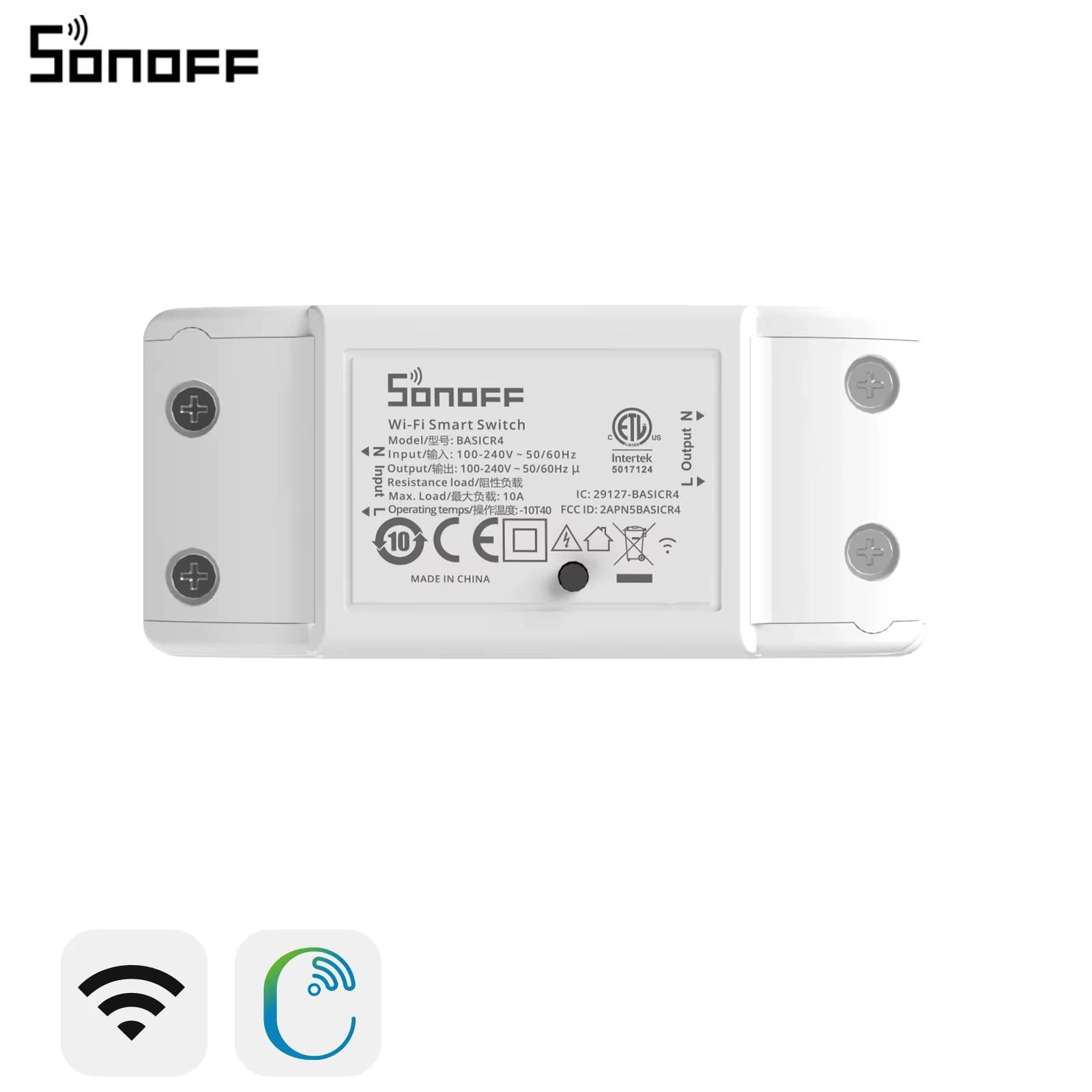 SONOFF Basic R4 Slimme Wifi Schakelaar